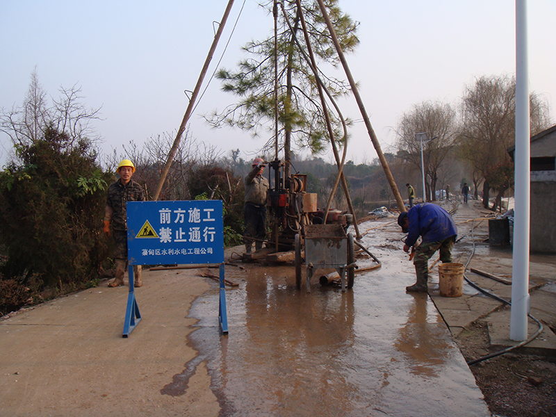 水庫防滲墻及帷幕灌漿施工蔡甸區(qū)建新、霓山和毛嶺沖水庫